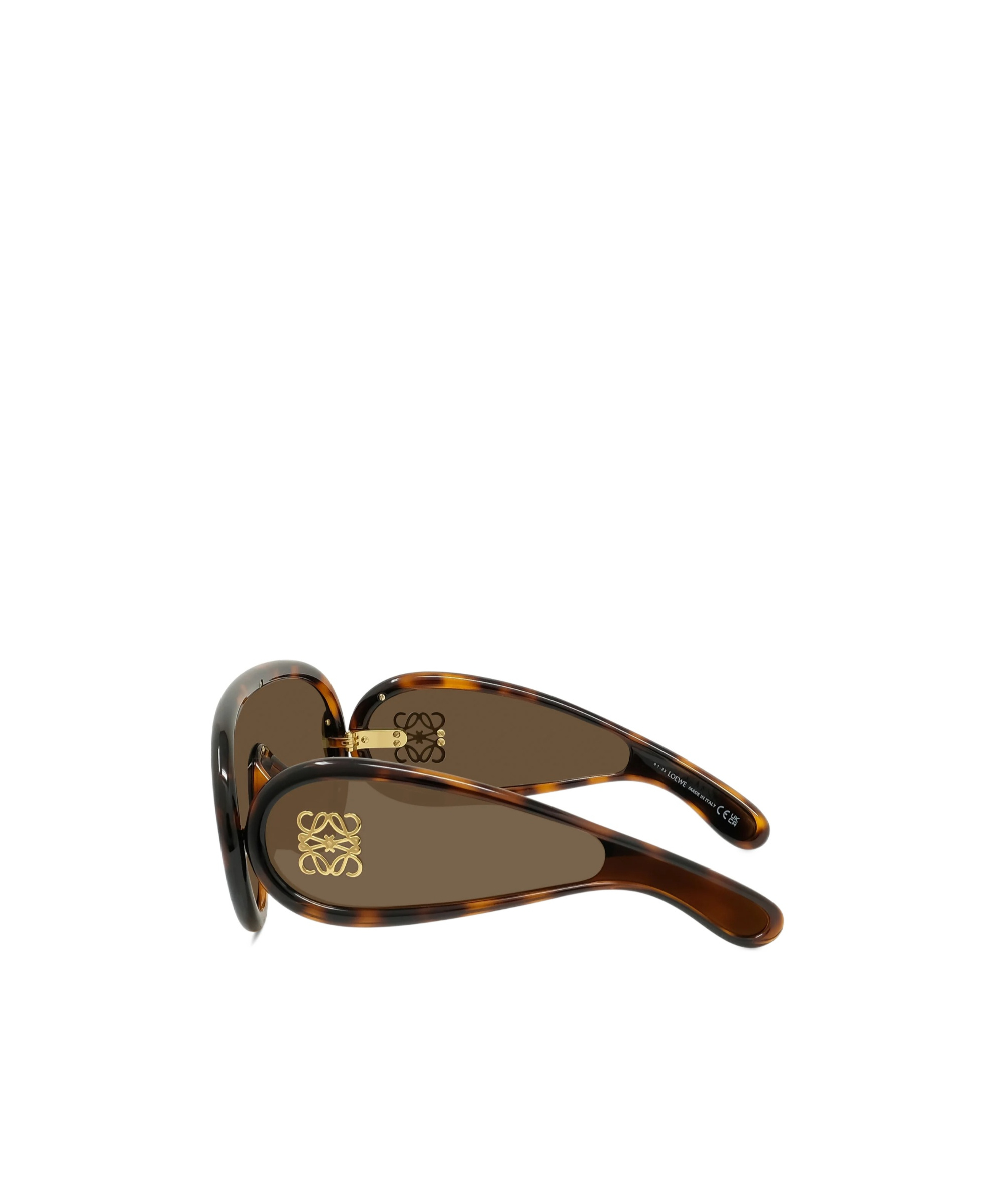 Loewe Lw40108i Anagram 52g Havana Sunglasses In Brown