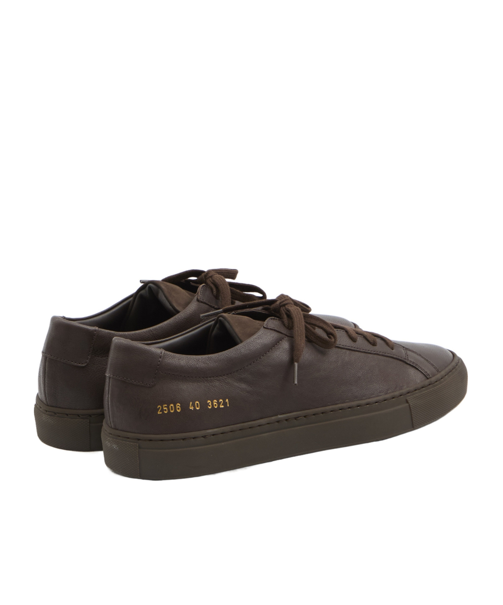 Common Projects Achilles Premium Sneakers In Brown