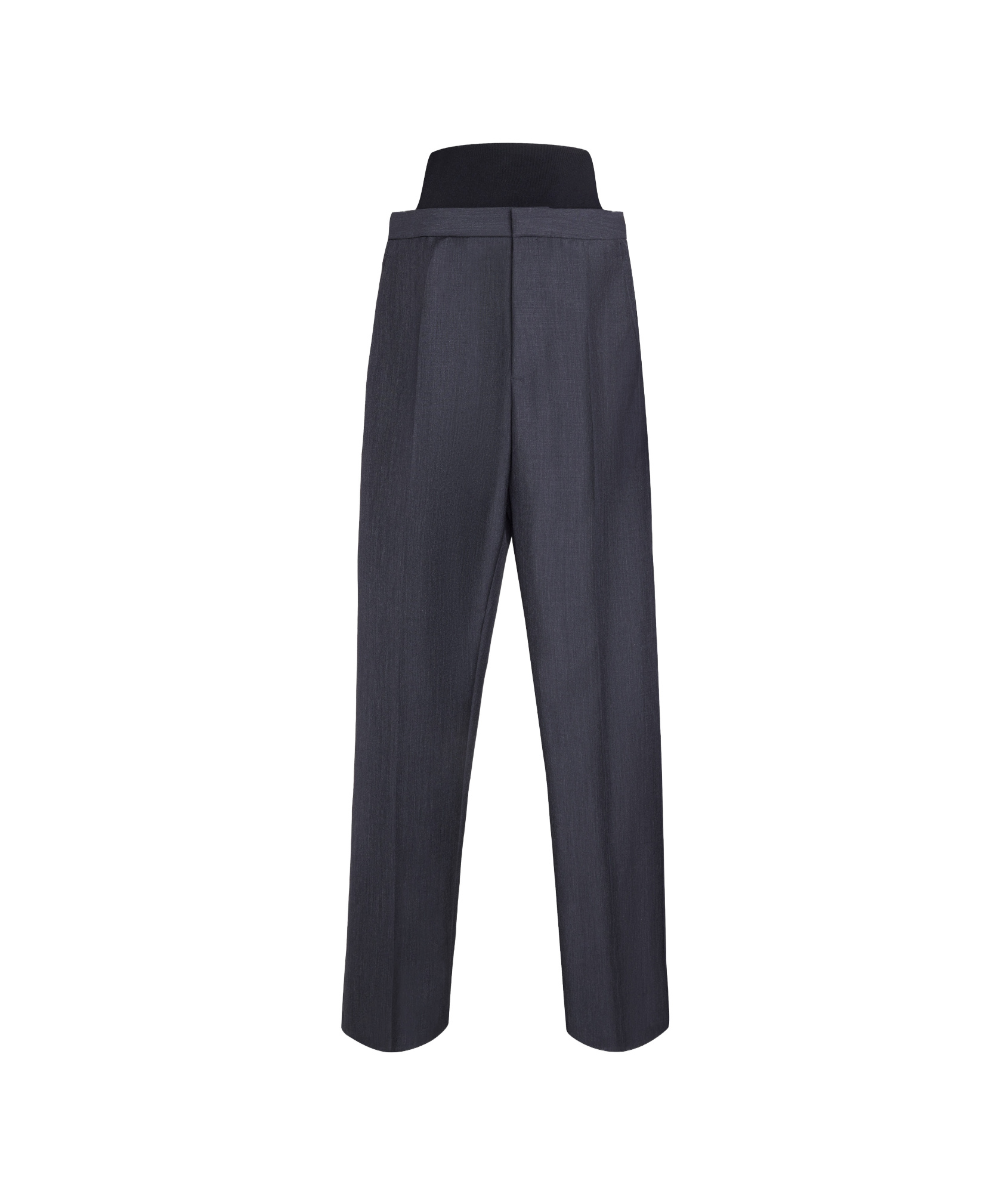 Shop Alaïa High-waisted Tailored Trousers In Black