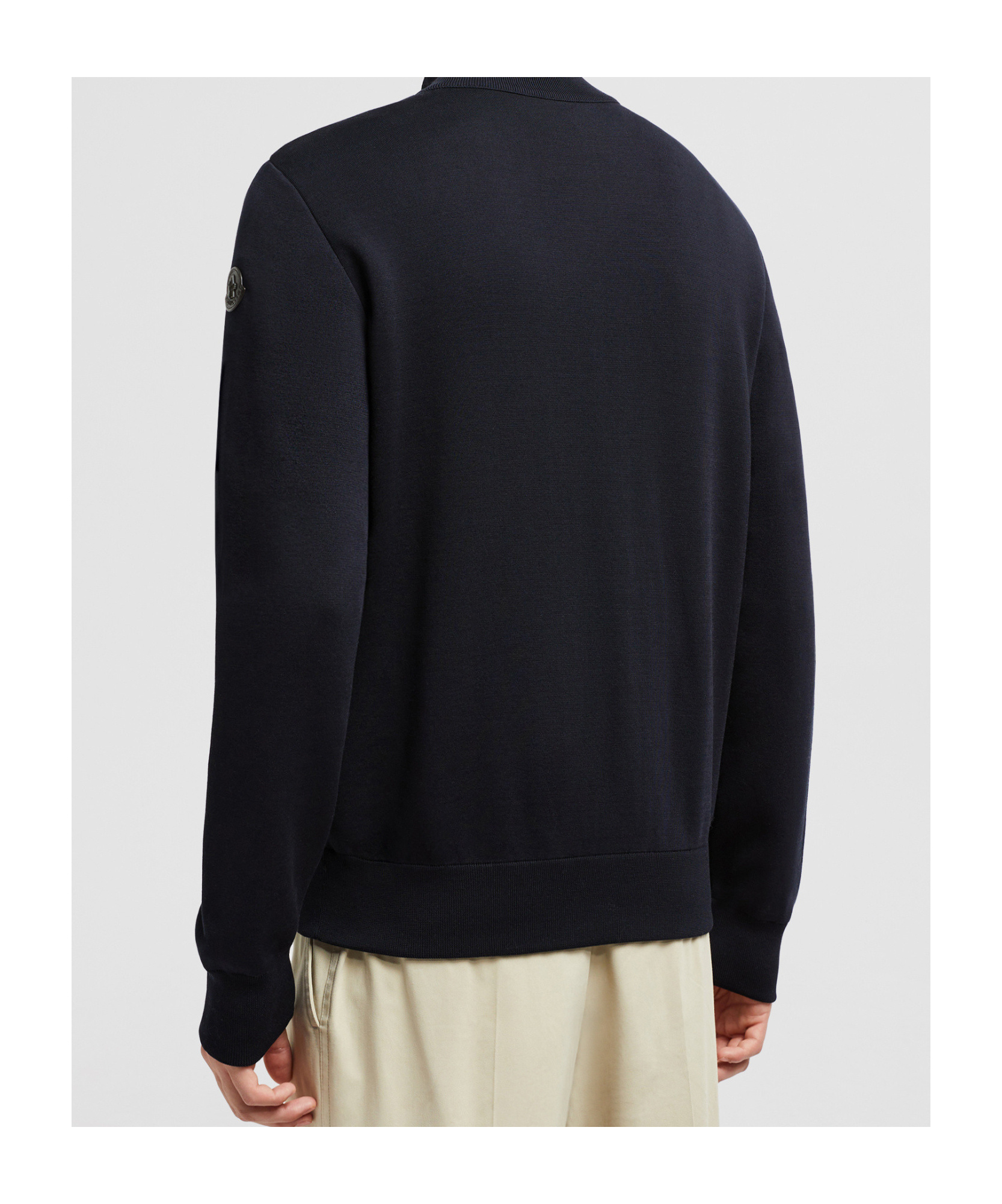 Moncler Tricot Cardigan In Blue