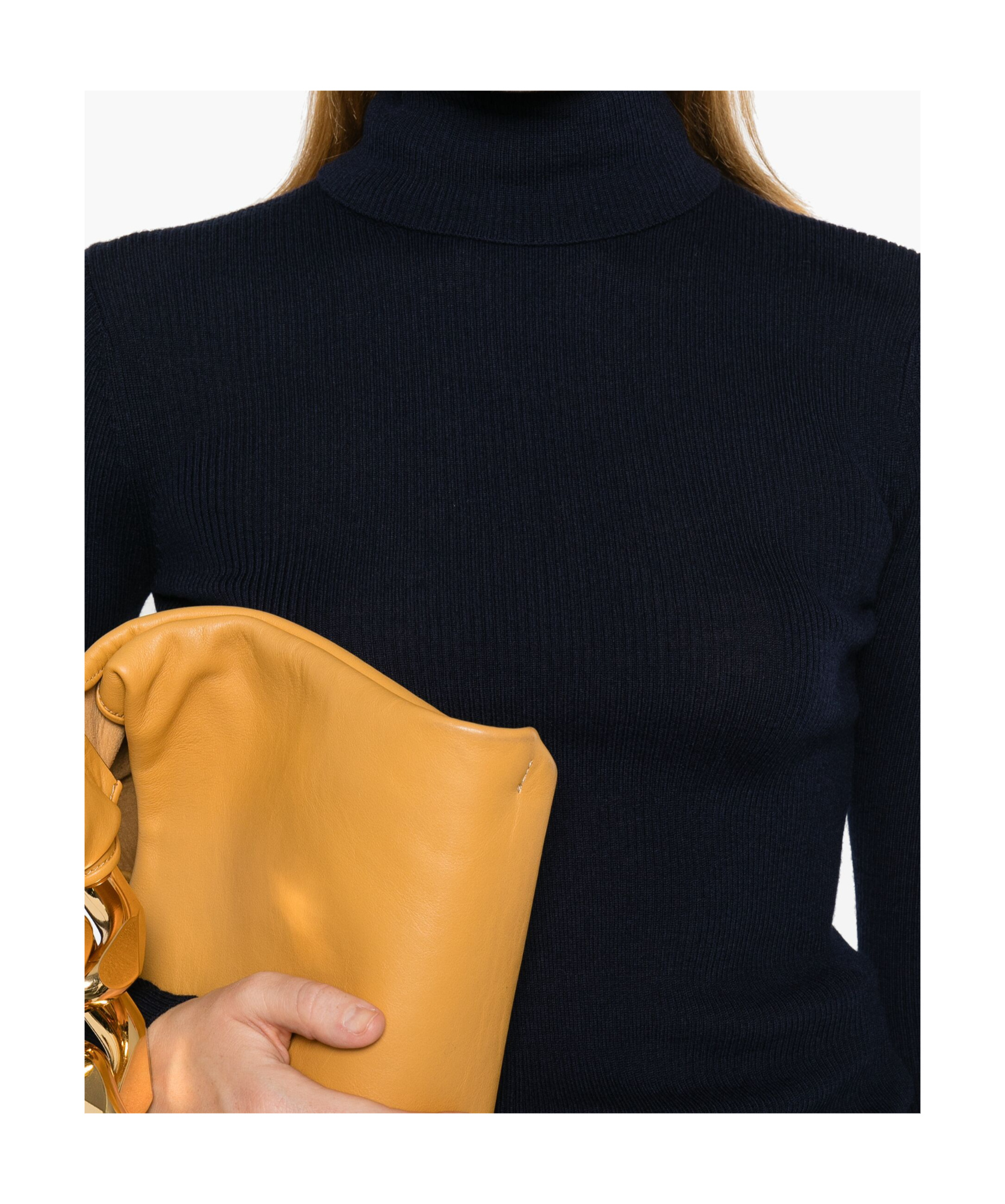 Shop P.a.r.o.s.h Turtleneck Sweater In Black