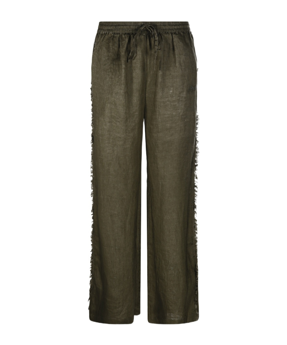 P.A.R.O.S.H FRAYED-TIM TROUSERS