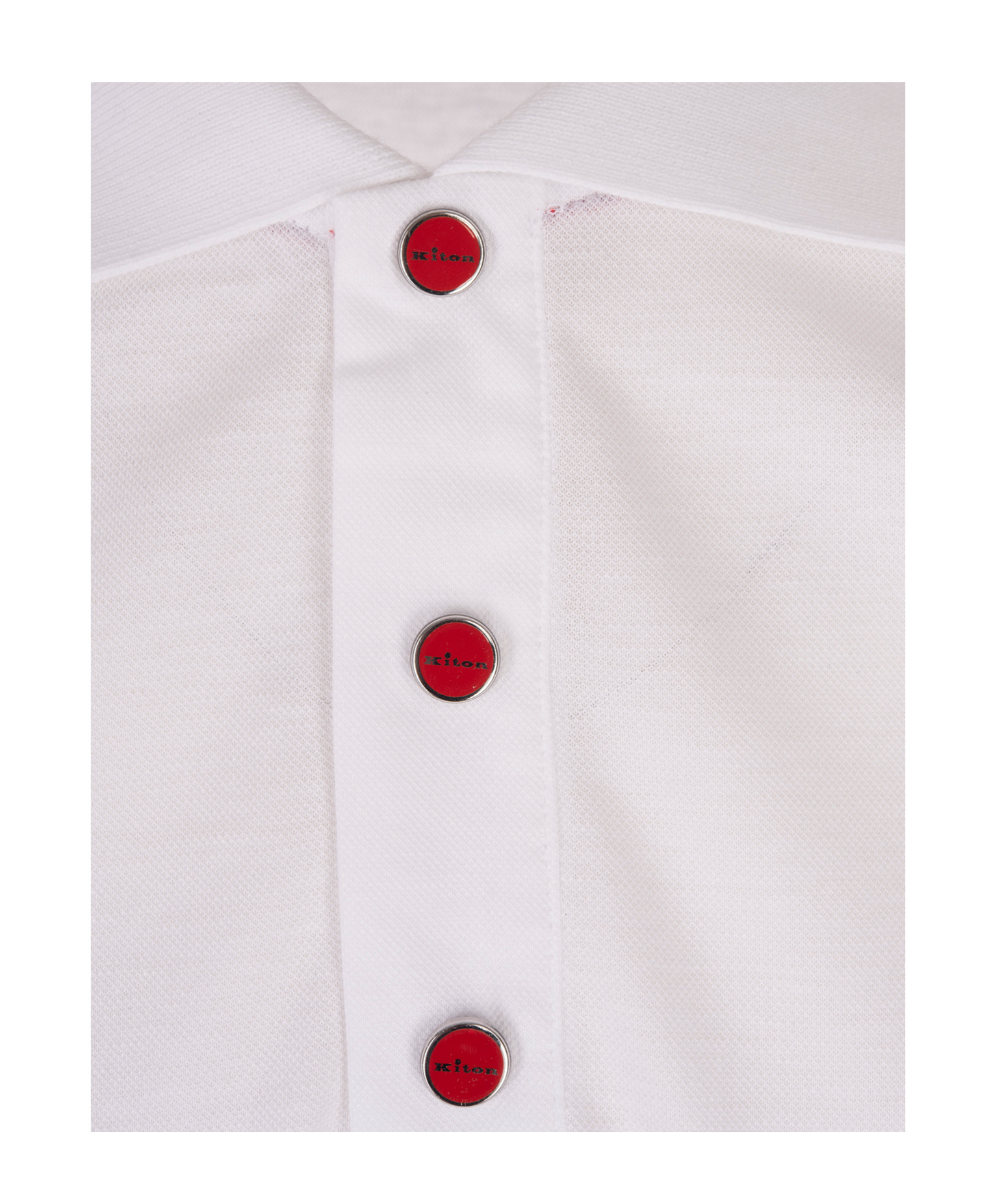 KITON SHORT-SLEEVED POLO SHIRT