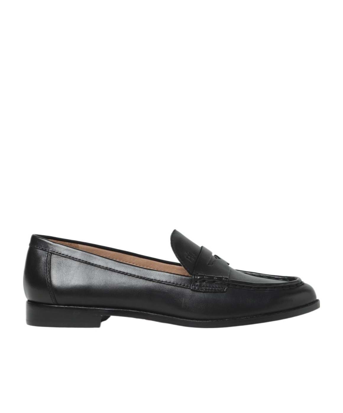 Ralph Lauren Round Head Loafer Shoes In Multi