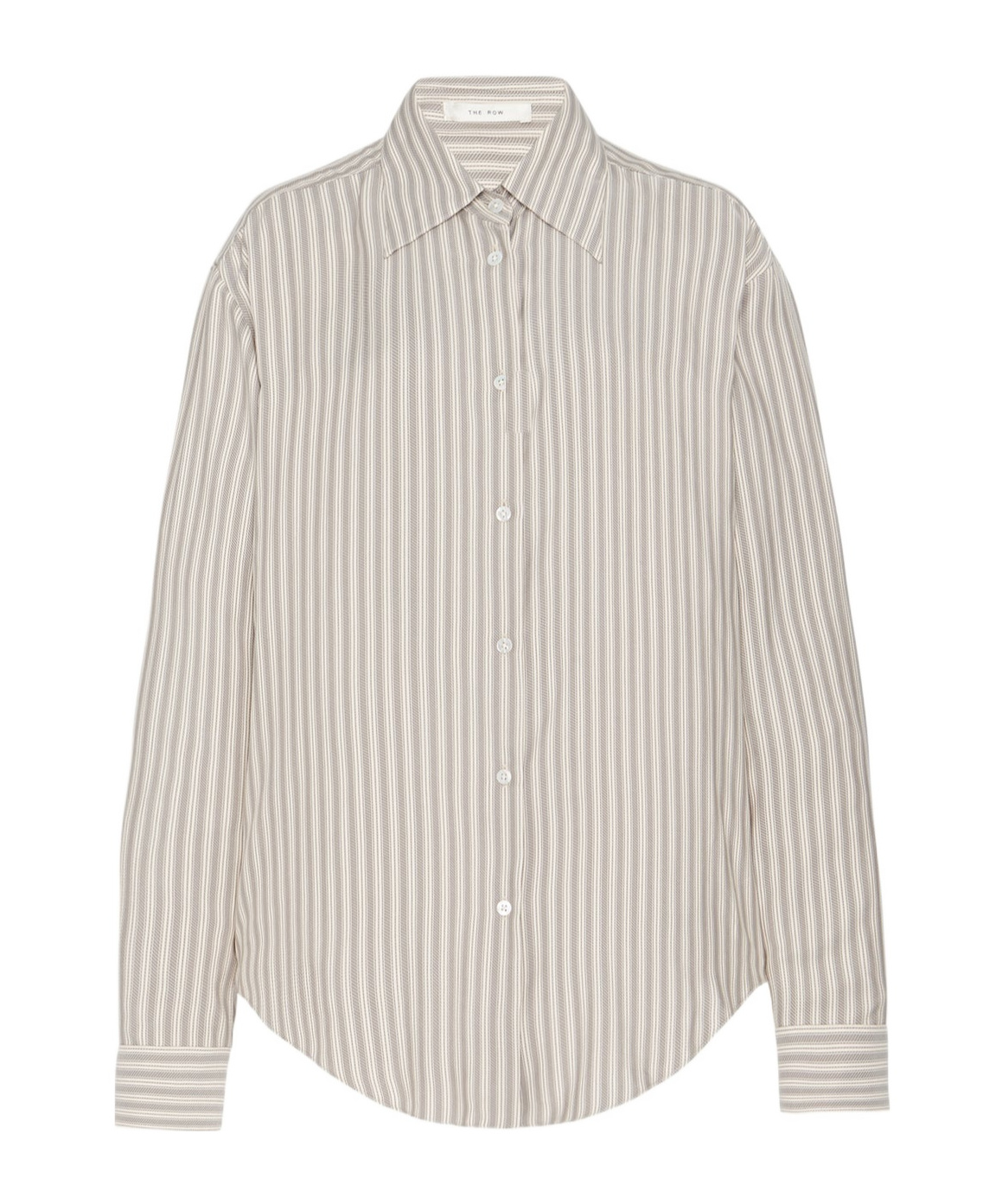 The Row Long-sleeved Shirt In White