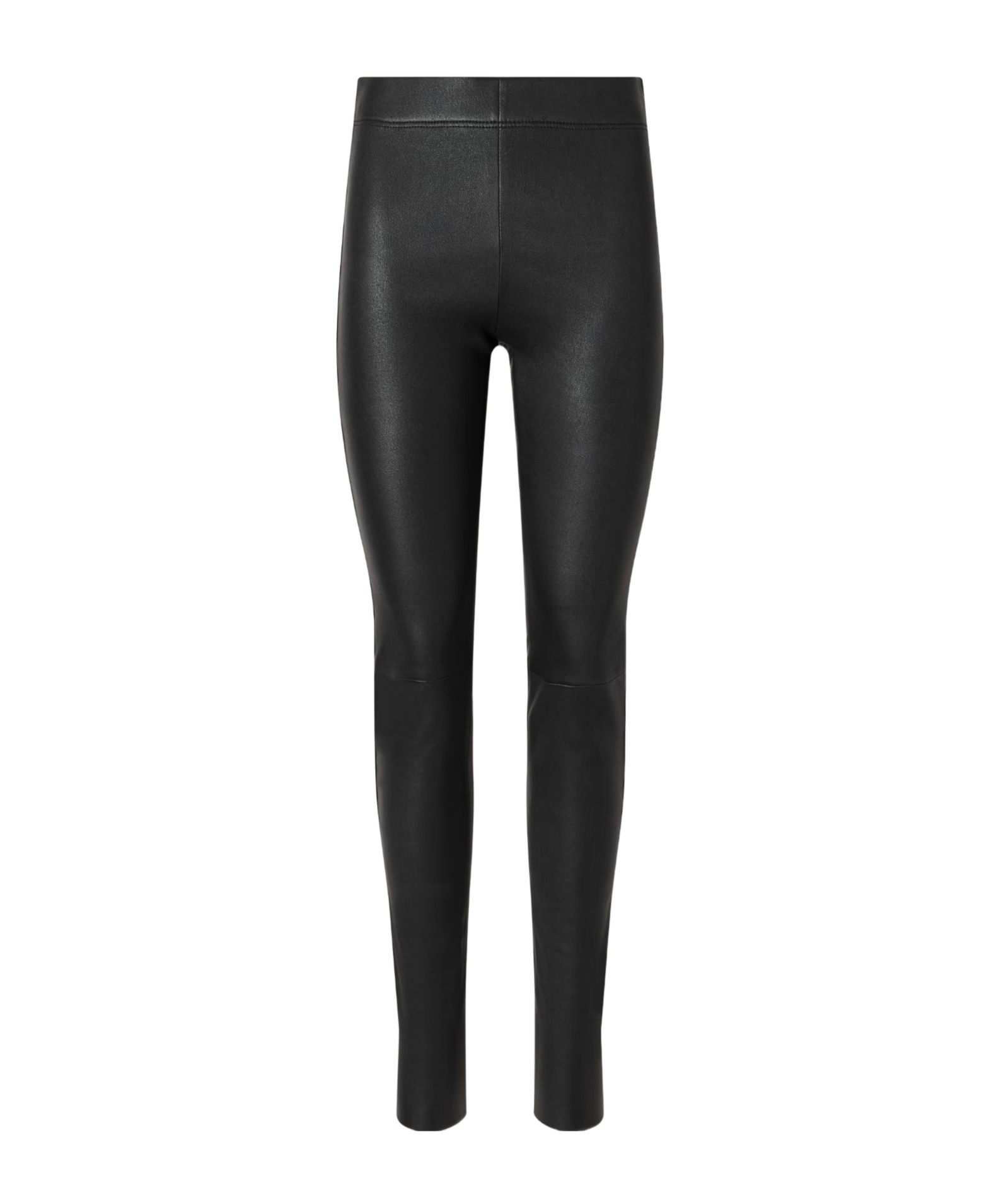 Joseph Slimfit Black Leather Pants