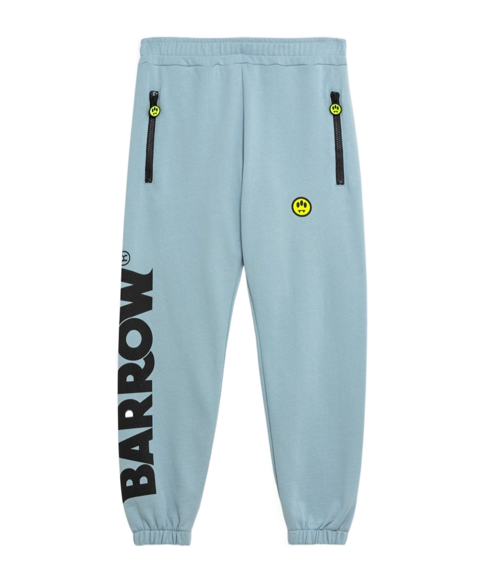Barrow Logo-print Track Pants In Blue