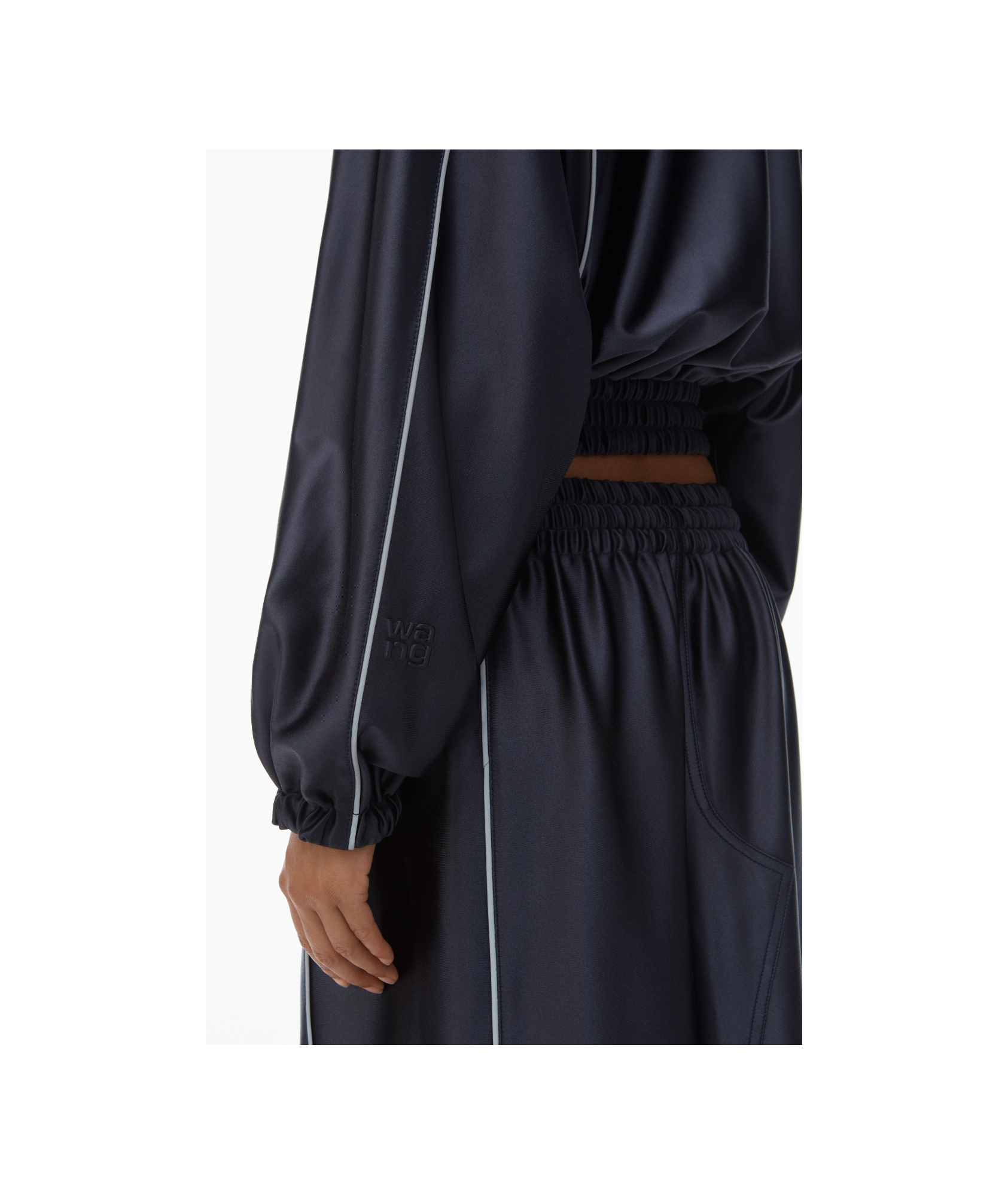 Alexander Wang Deconstructed Jacket In Black