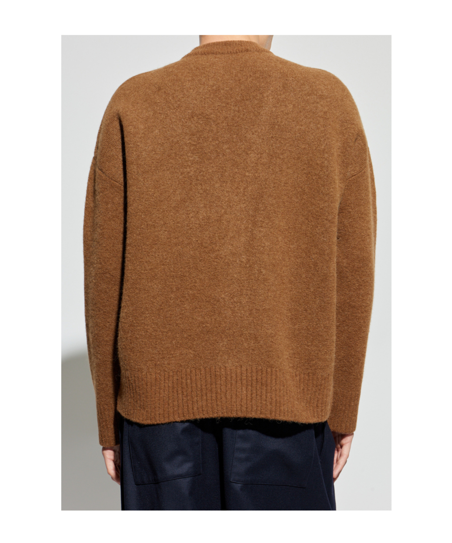 AMI ALEXANDRE MATTIUSSI AMI PARIS AMI DE COEUR KNITTED CARDIGAN