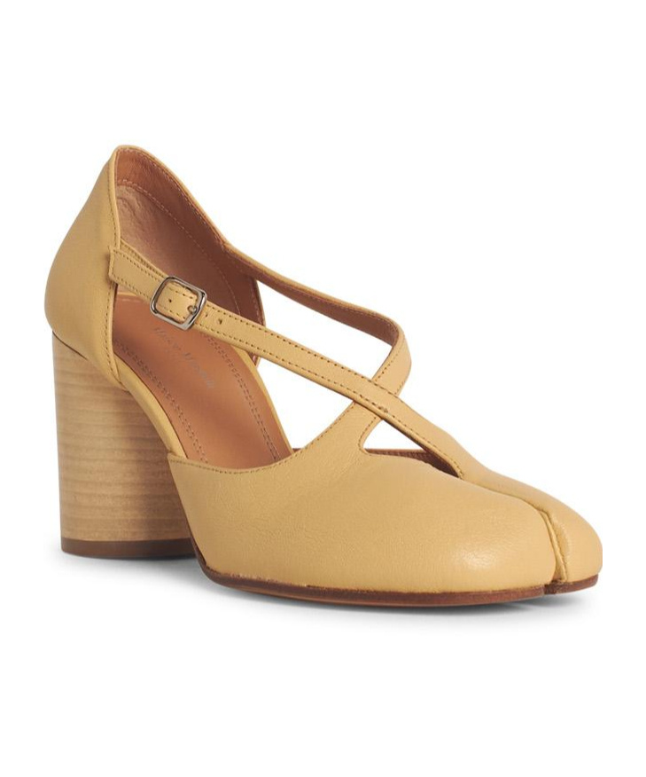 Maison Margiela Tabi Strappy Block-heel Pumps