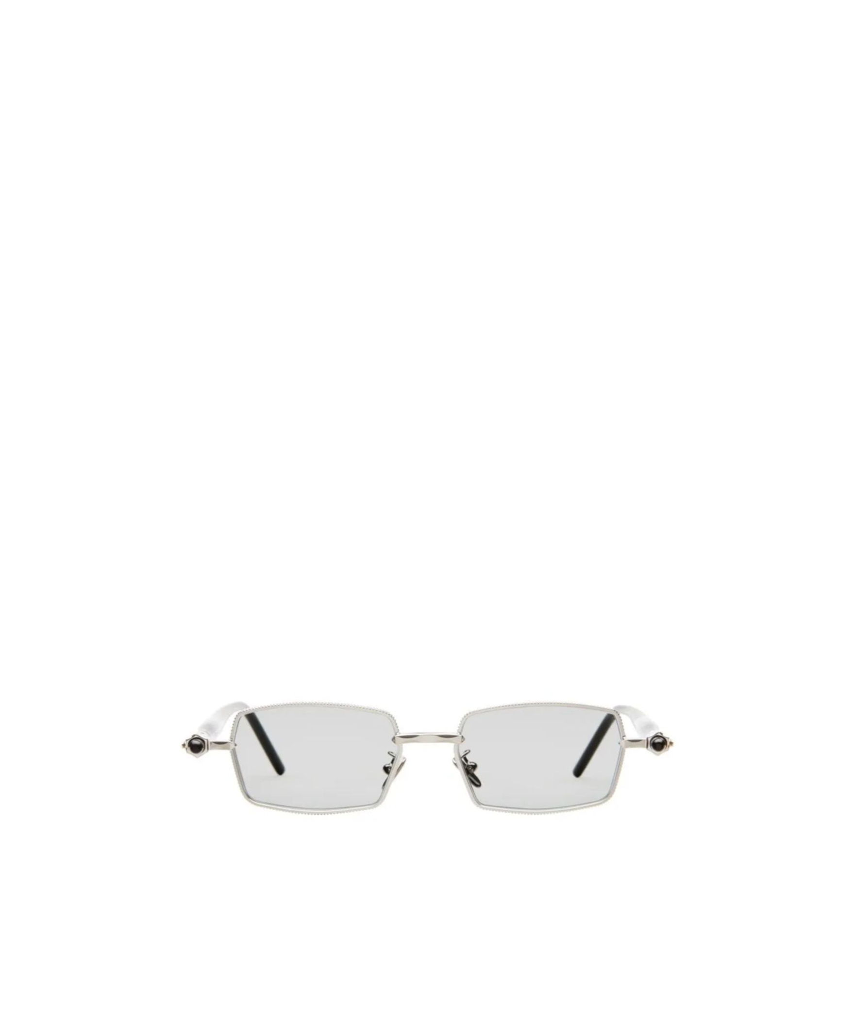 Kuboraum Maske P73 Rectangle-frame Sunglasses In White