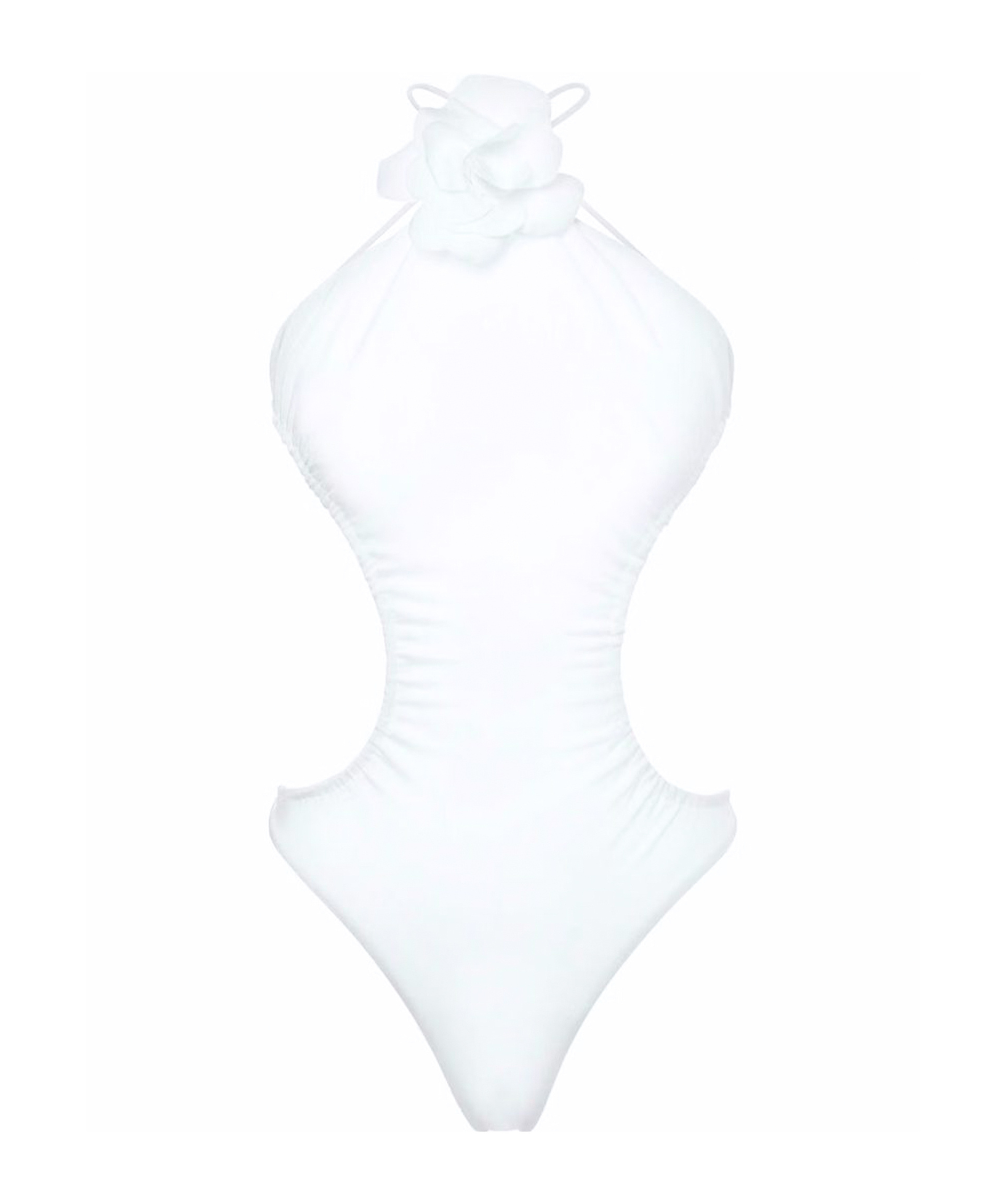 Philosophy Di Lorenzo Serafini Einteiliger Badeanzug Mit Rosenapplikation In White