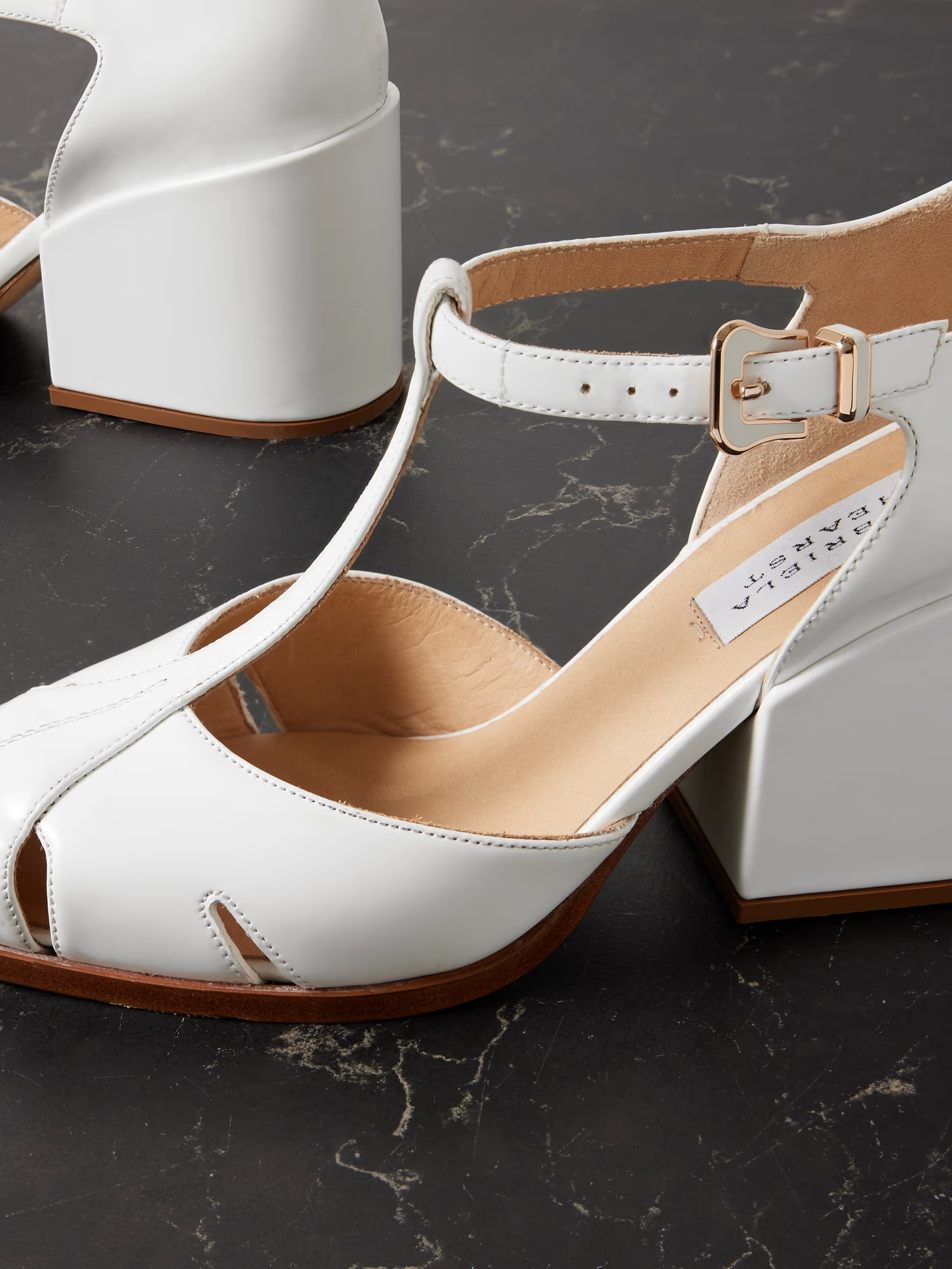 Gabriela Hearst Evita High Heels In White