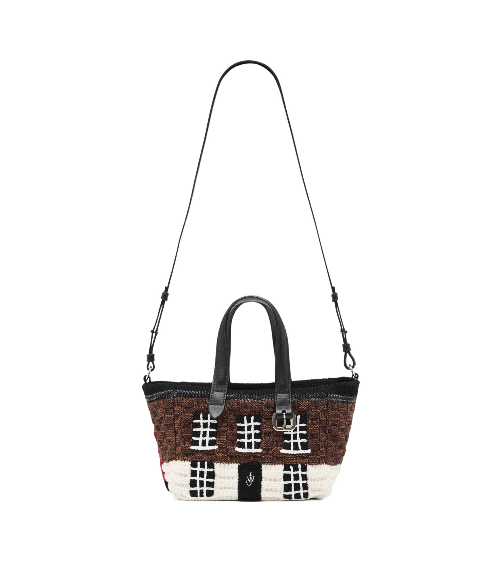 Jw Anderson Mini Dual-handle Handbag In Black