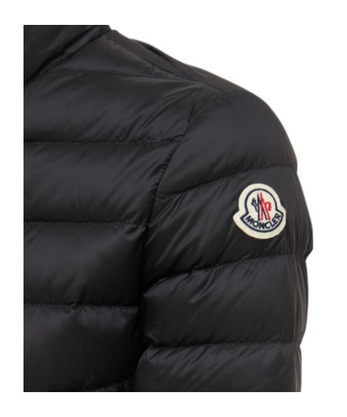 Moncler Down Jacket In Black