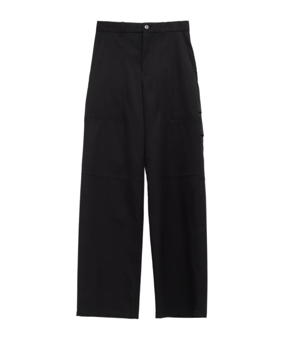 Loewe Belt-loop Casual Pants In Black