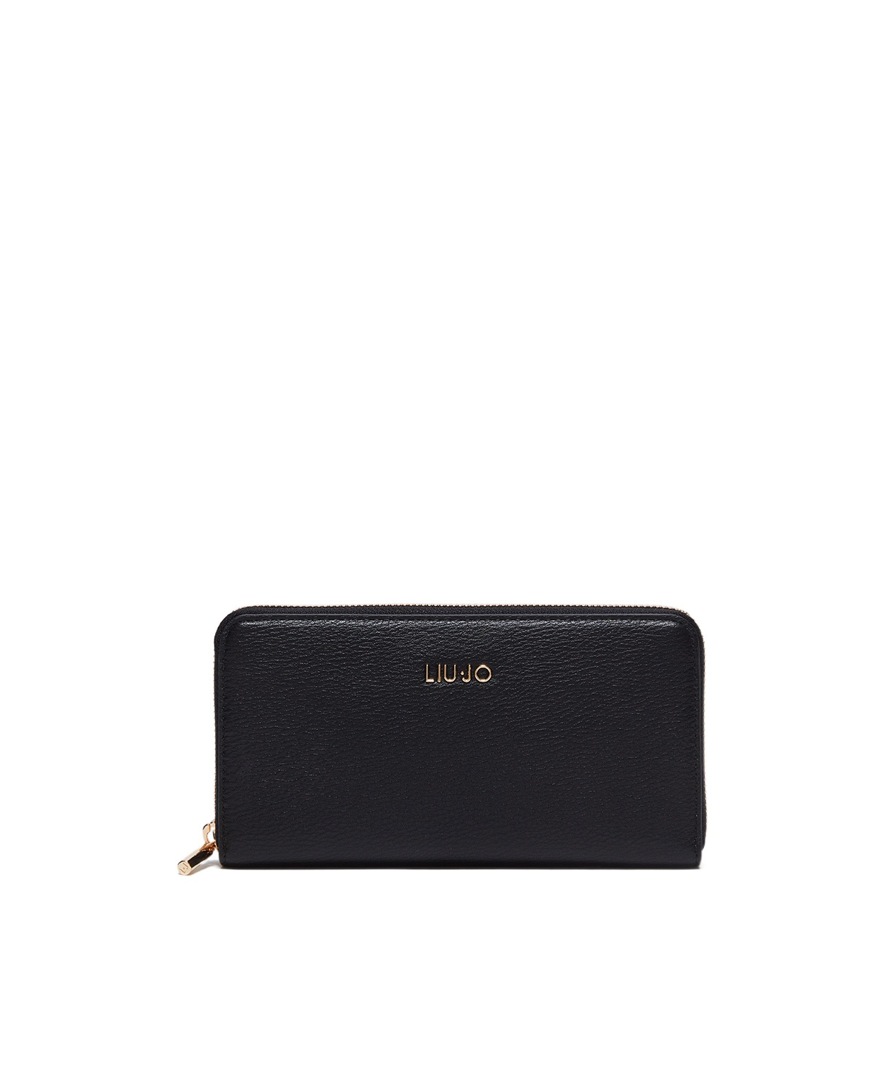 Liu •jo Large Zipper Wallet In Gray