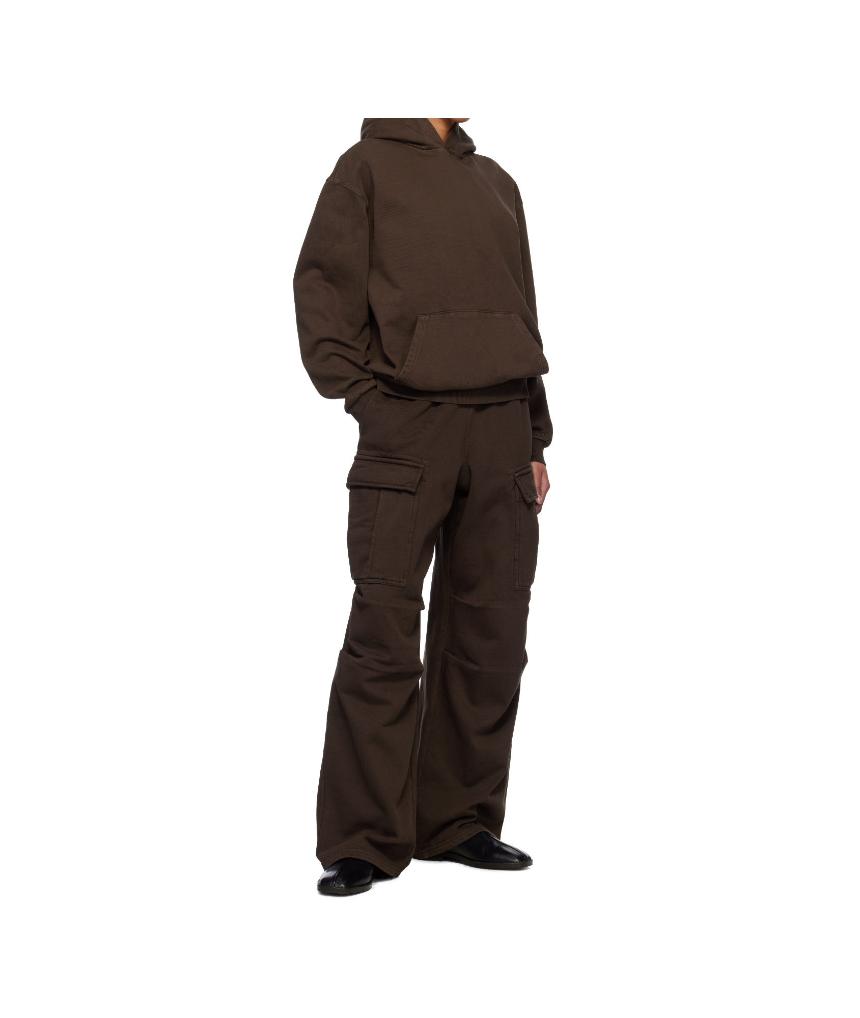 SKIMS LONG SLEEVE HOODED SWEATSHIRT