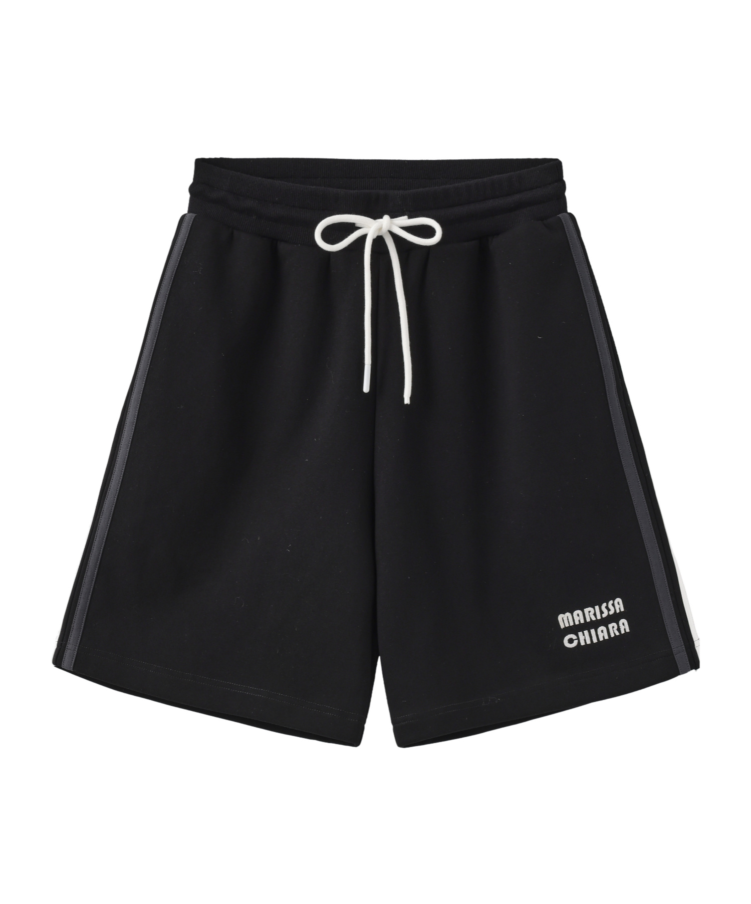 Marissa Chiara Drawstring Shorts In Black
