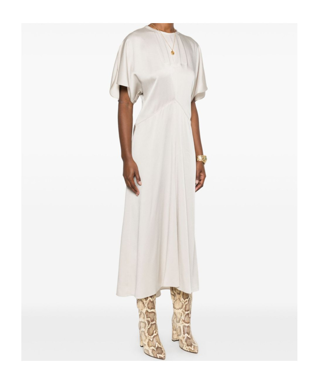 Shop Isabel Marant Keany Dress In White