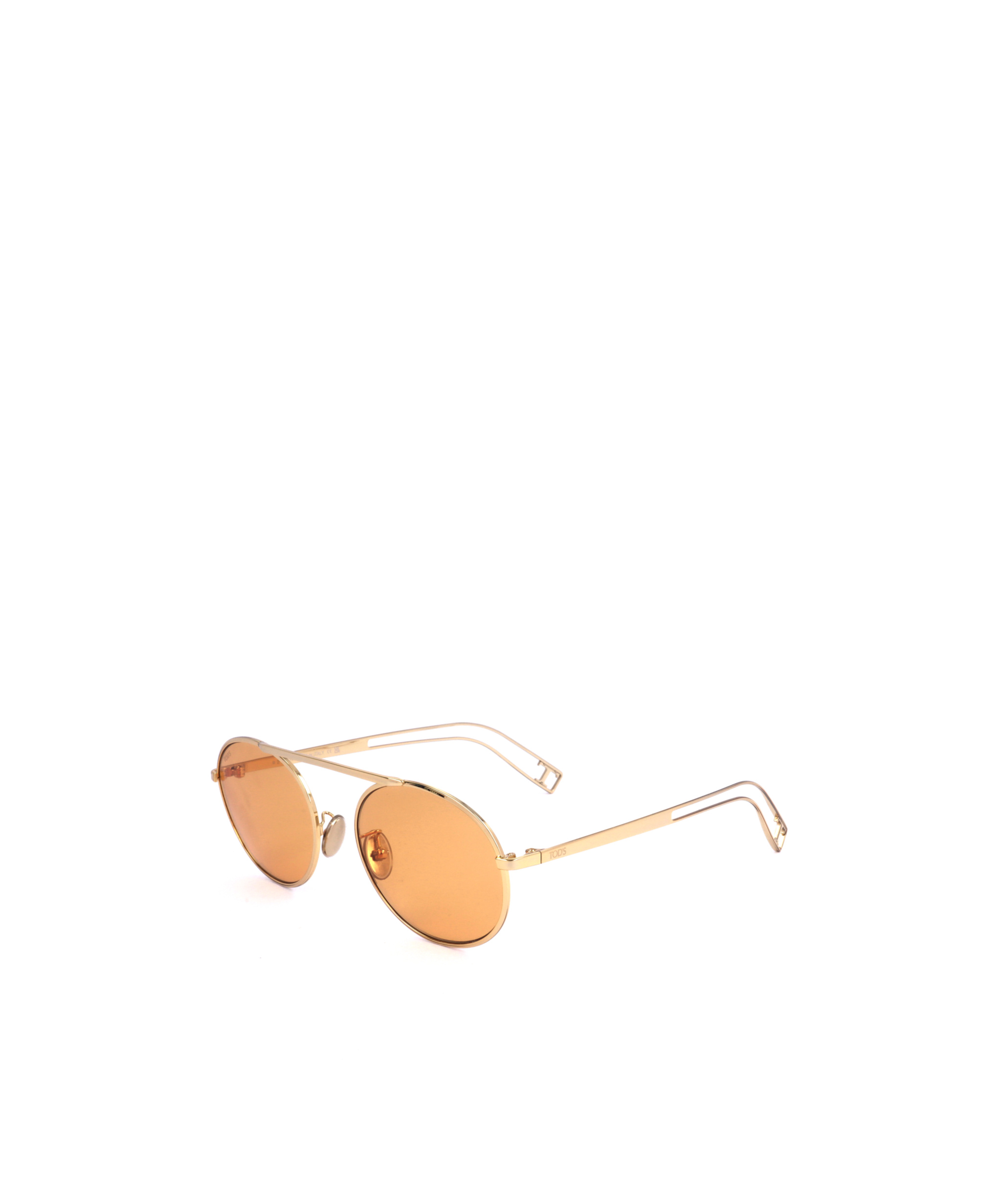 Tod's Full Frame Sunglasses In Yellow