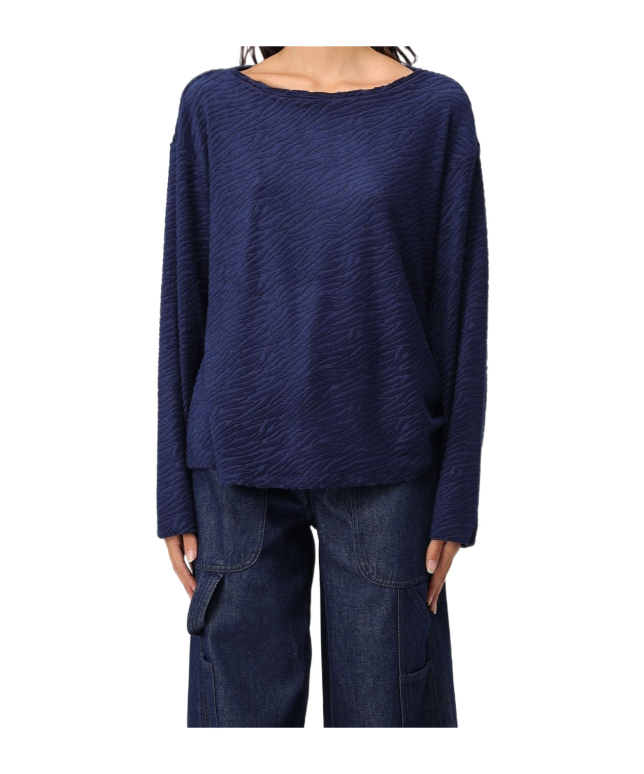 EMPORIO ARMANI LONG-SLEEVED SWEATER