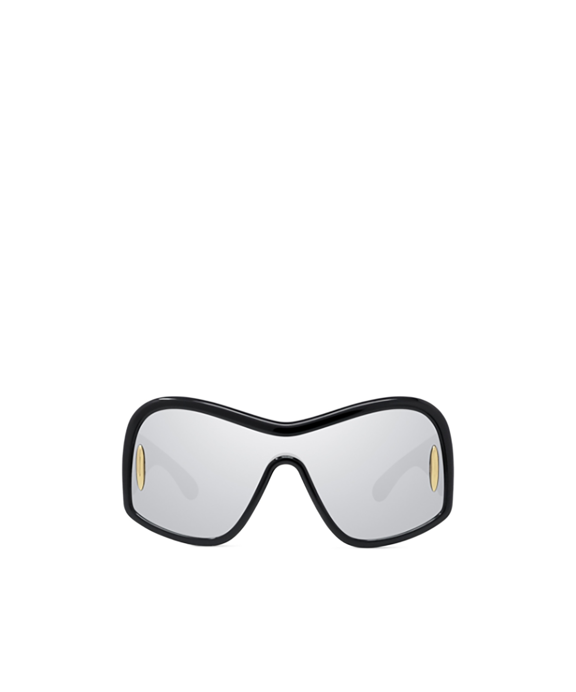 Loewe Logo Embossed Sunglasses In Black