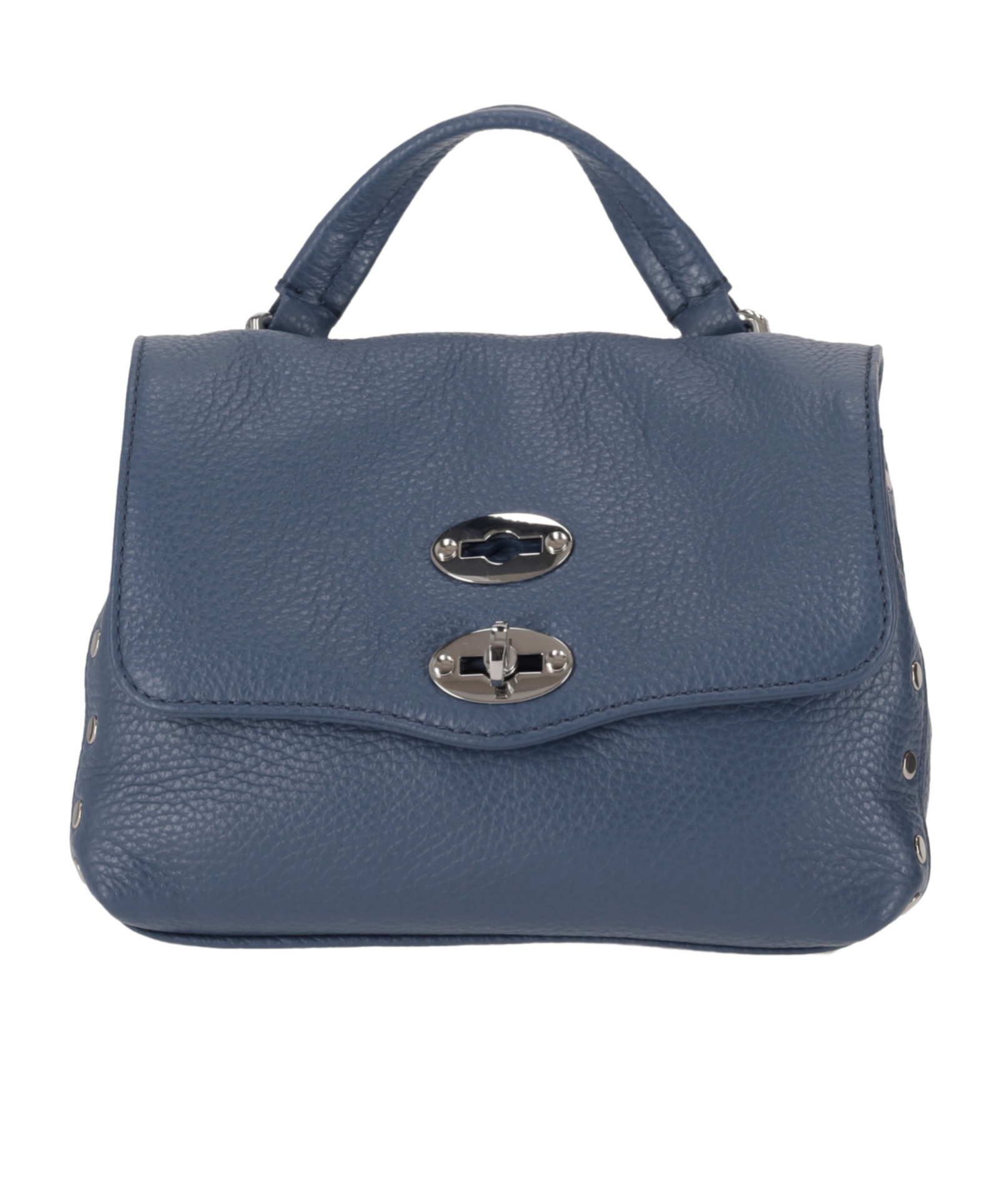 Zanellato Top Handle Shoulder Bag In Blue
