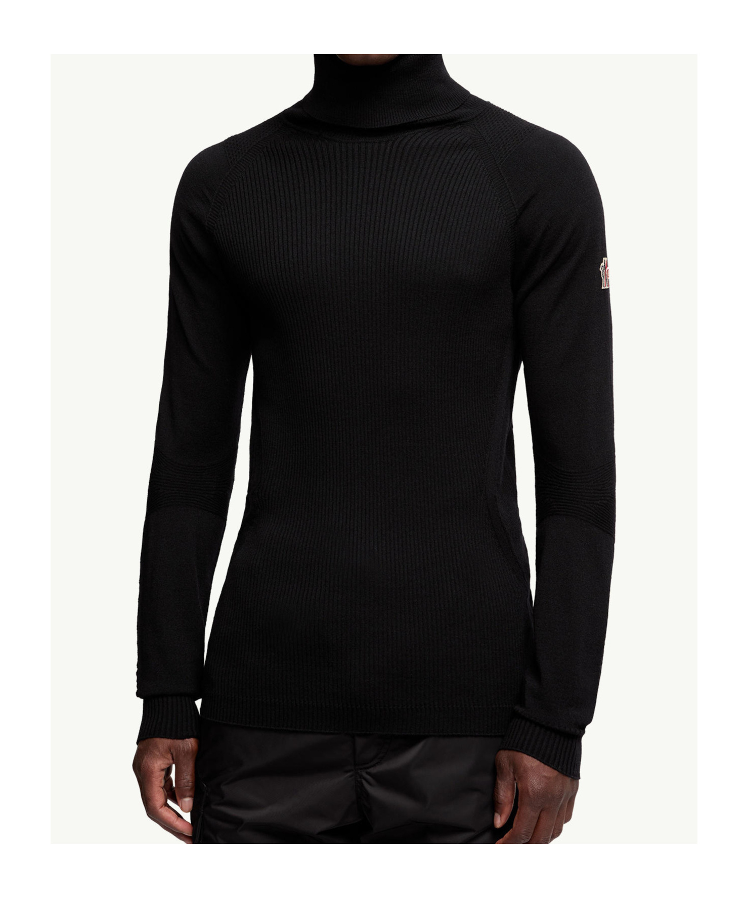 Moncler Wool Turtleneck Sweater In Multi