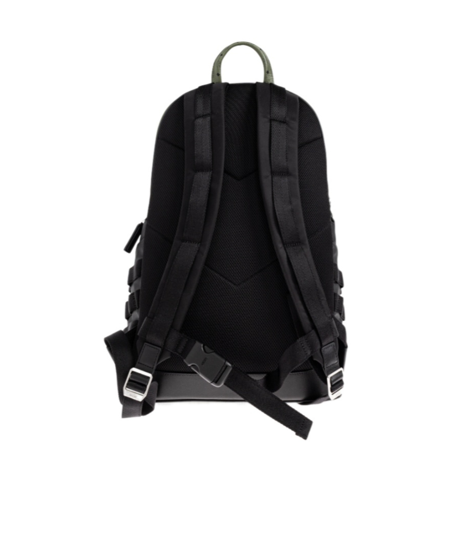 Mcm Top Handle Backpack In Green