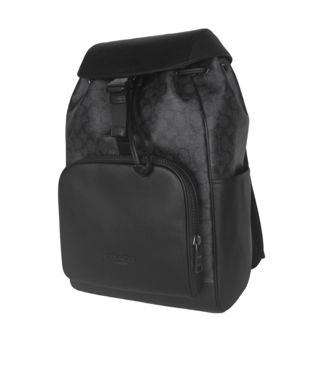 COACH SIGNATURE CANVAS RACER BACKPACK 