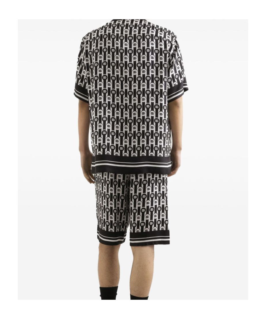 Dolce & Gabbana Personalized Wardrobe Shirt With Chest Pocket In Multi