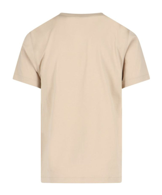 Burberry Man T-shirt Beige Size L Cotton In Nude