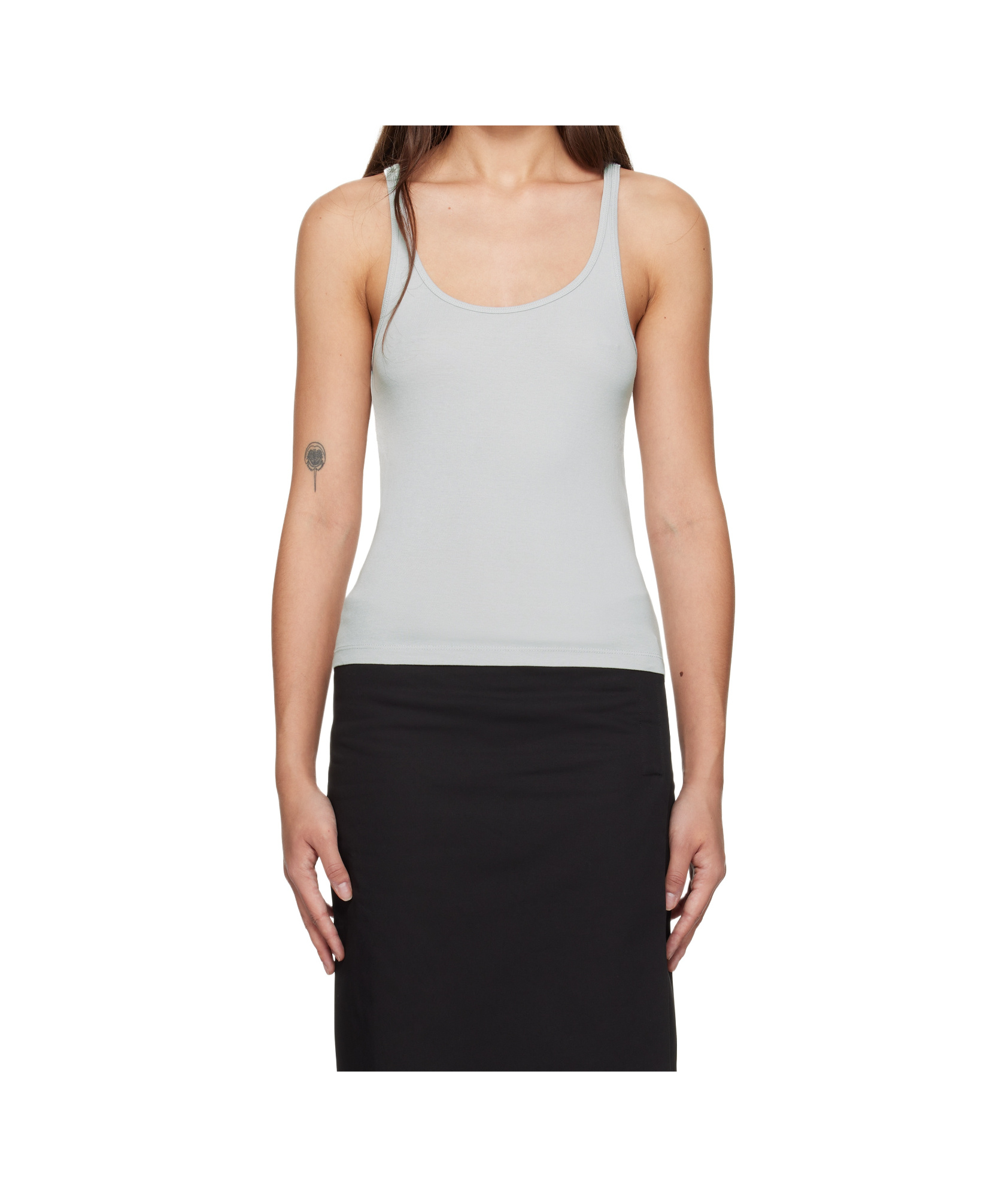 St Agni Ribbed Knit Vest