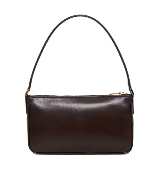 Anine Bing Mini Elly Shoulder Bag In Brown