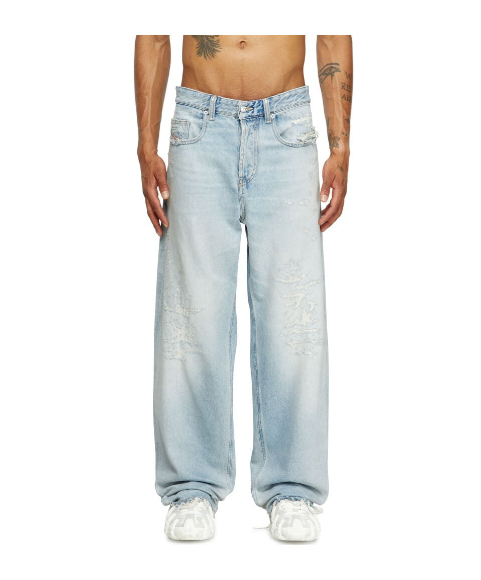 Diesel 2001 D-macro Jeans In Blue