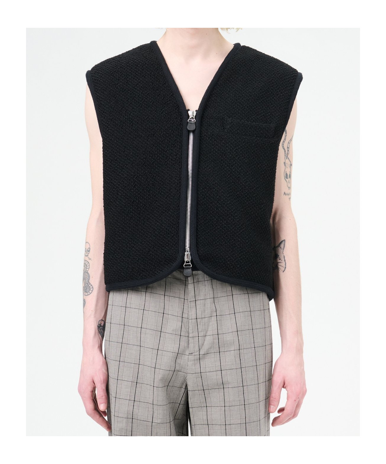 Our Legacy Black Top Vest In Black