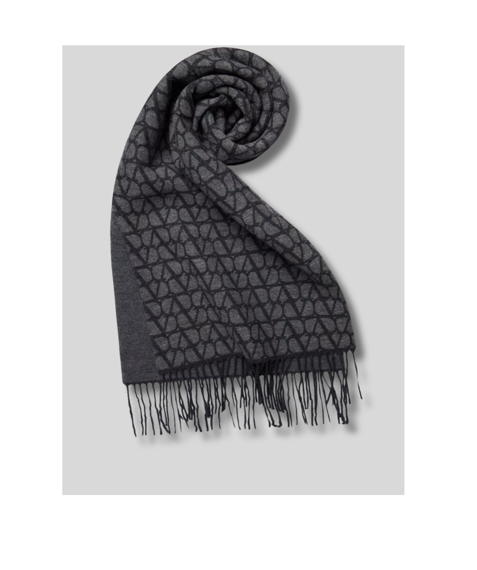 Valentino Scarf Toile Iconographe In Black