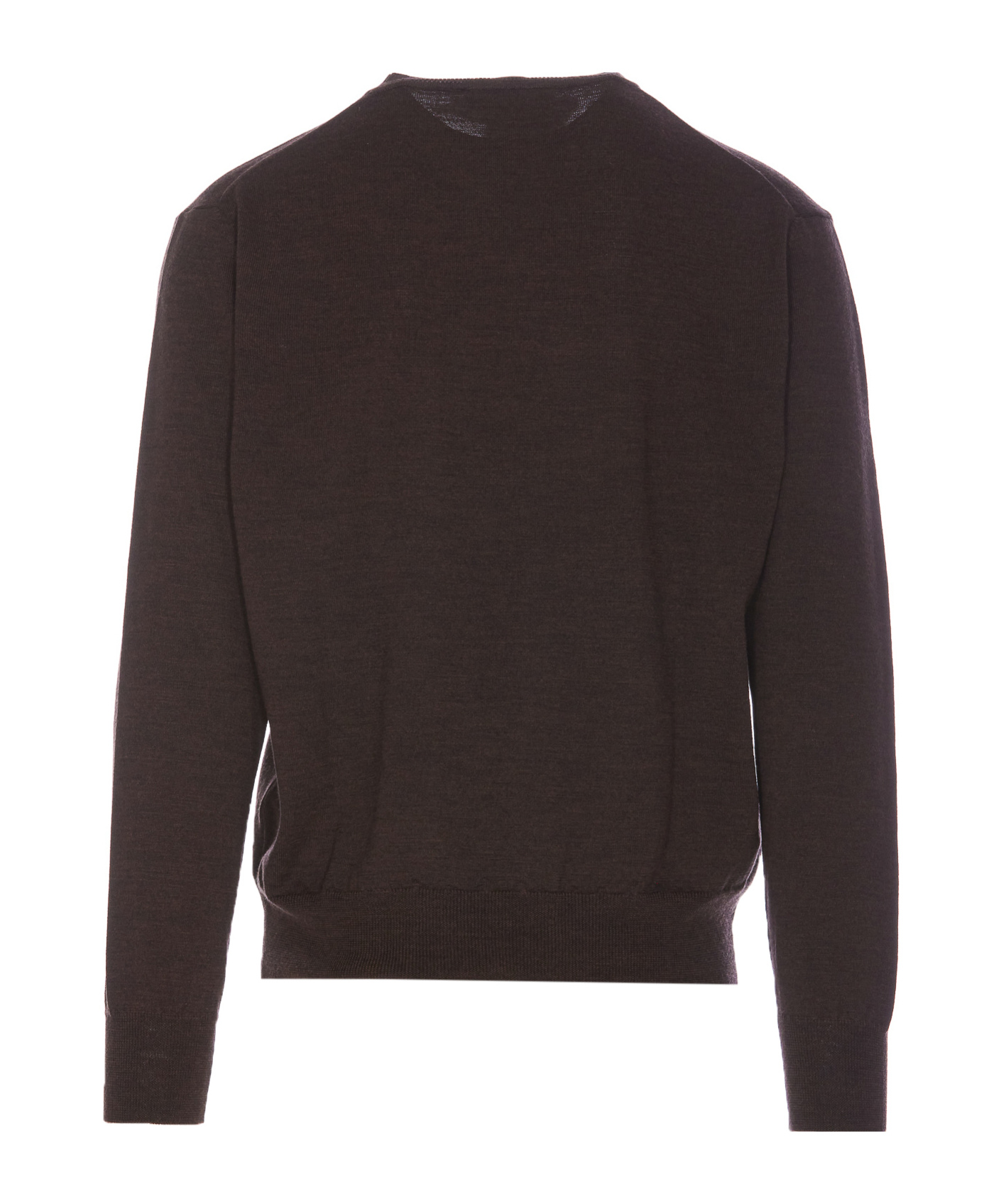 Vivienne Westwood Crewneck Sweater With Ribbed Cuffs And Hem In Black