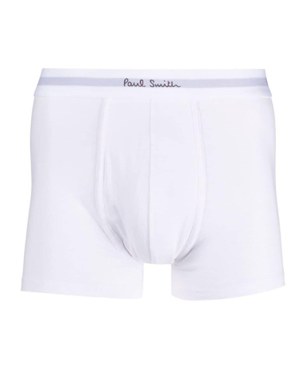 Paul Smith Logo-print Organic Cotton Boxers (pack Of Five) In White