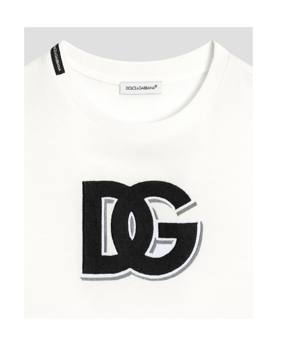 Dolce & Gabbana Logo-print T-shirt In White