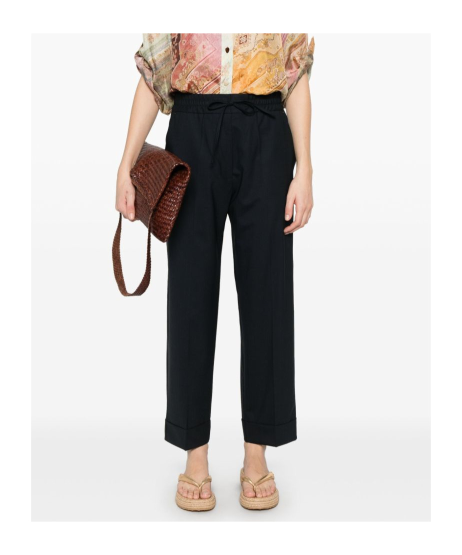 P.a.r.o.s.h Trousers Featuring Drawstring Waistband And Welt Pocket