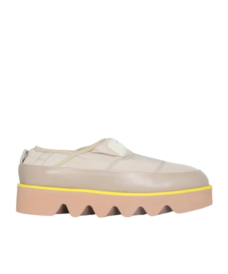 Msgm Puffed Sneakers In Gray