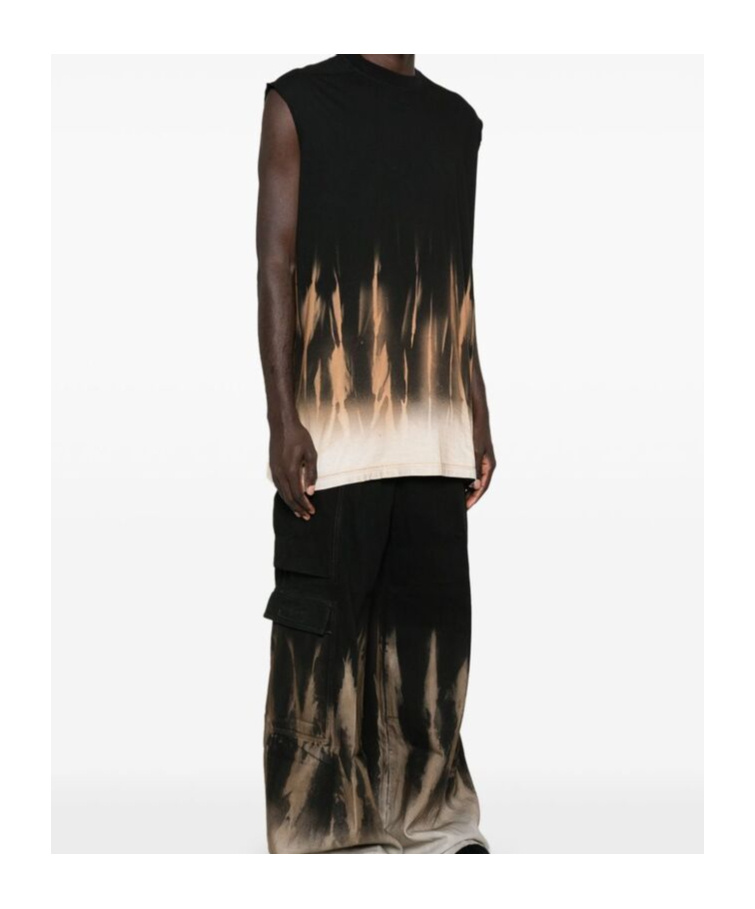 Rick Owens Drkshdw Tarp T-shirt In Black