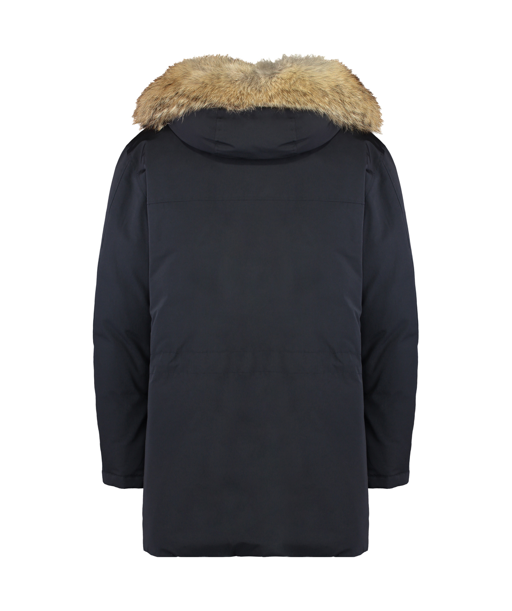 Moorer Archimede Fur Hood Parka In Blue