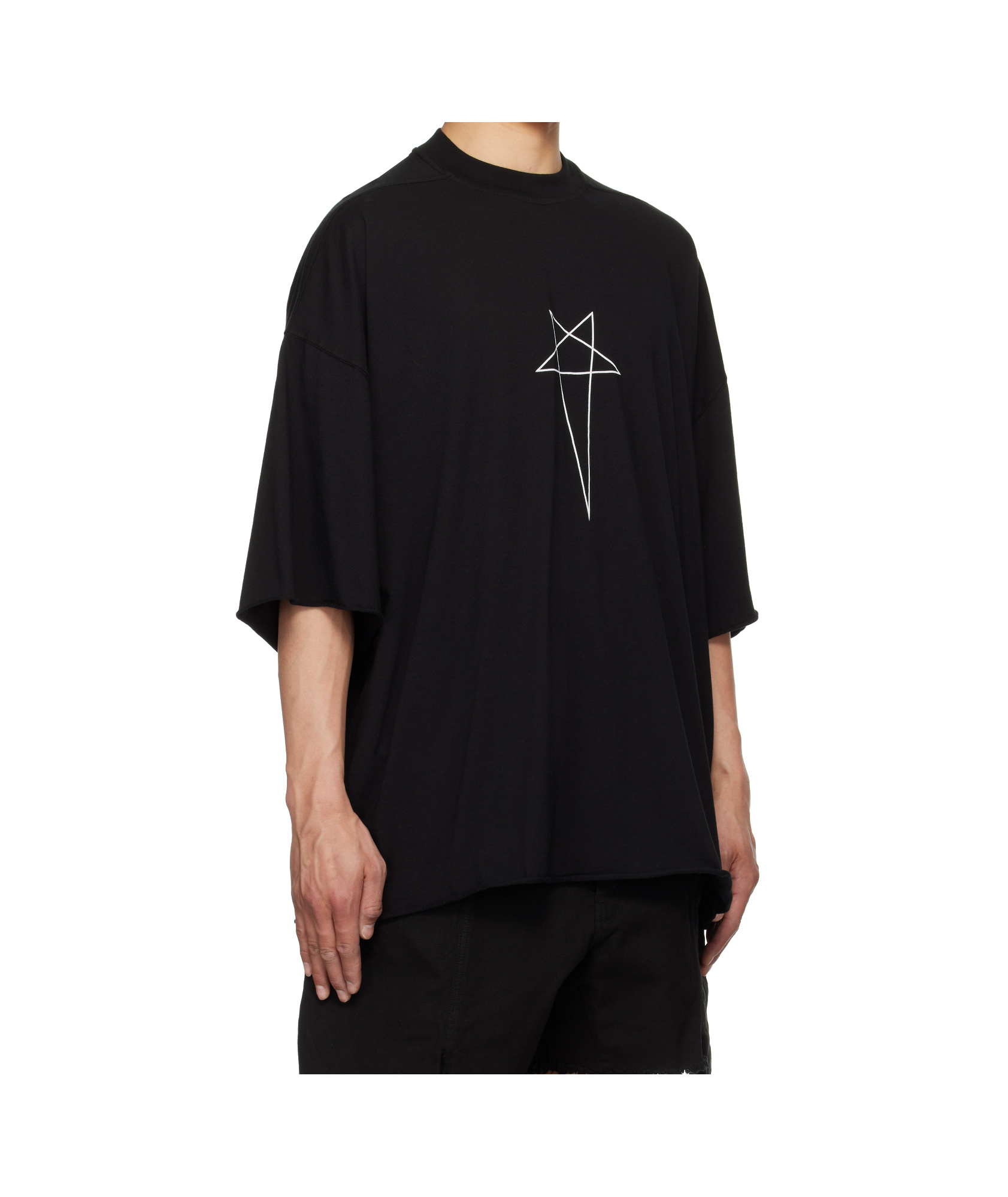 Shop Rick Owens Drkshdw Tommy T T-shirt In Black