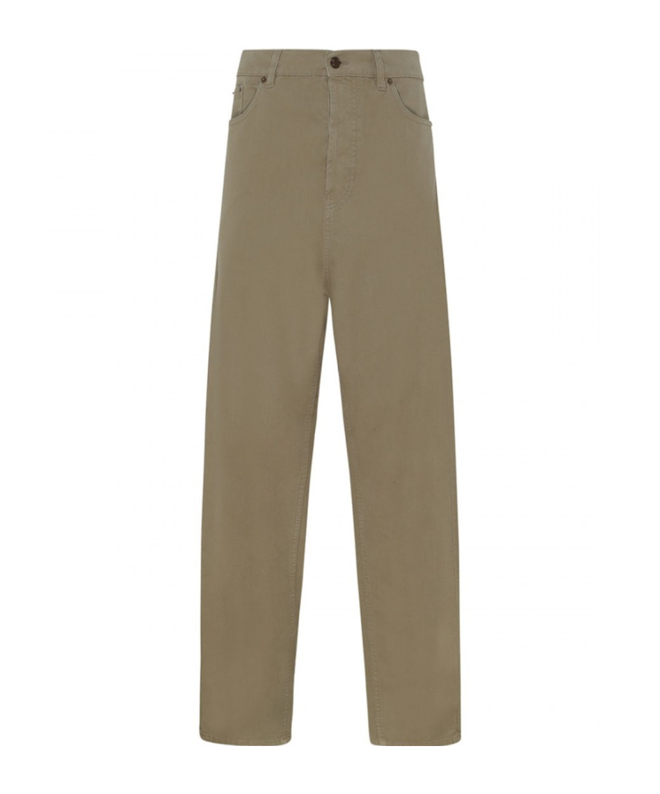Saint Laurent Tapered Jeans In Gray