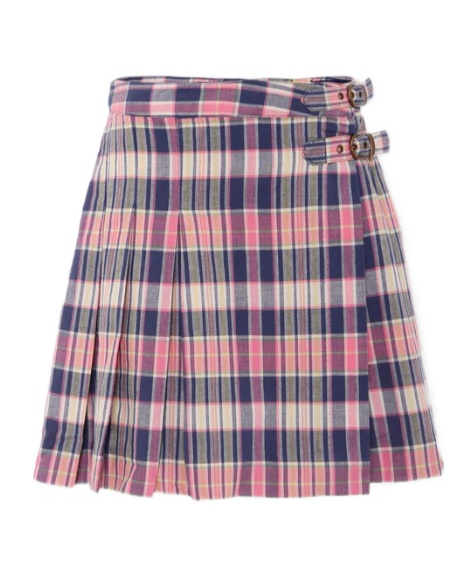 Ralph Lauren Plaid Skirt In Multi