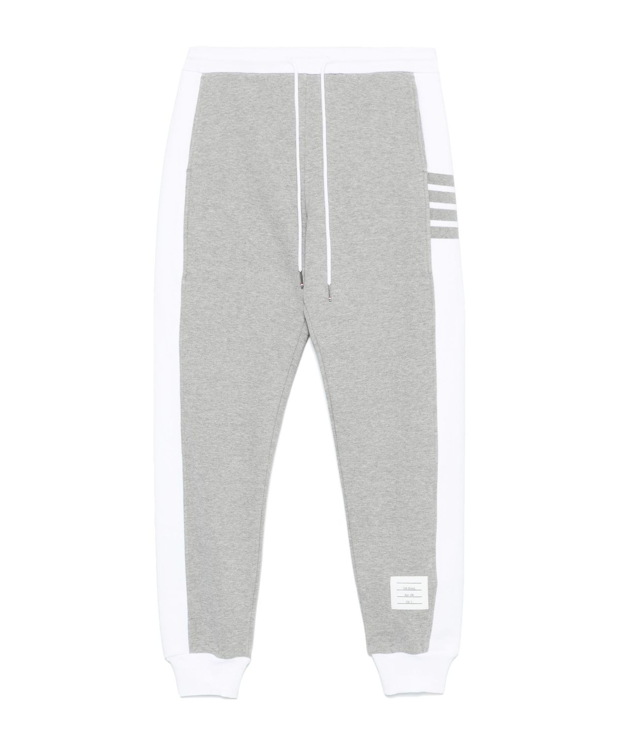 Shop Thom Browne 4-bar Stripe Sweatpants In Gray
