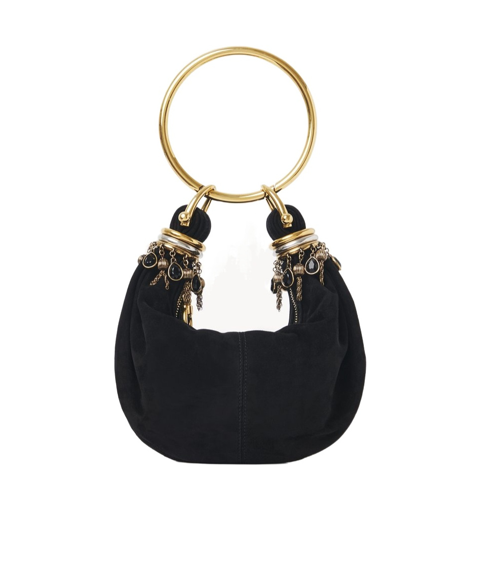 Chloé Mini Beaded Bracelet Hobo Bag